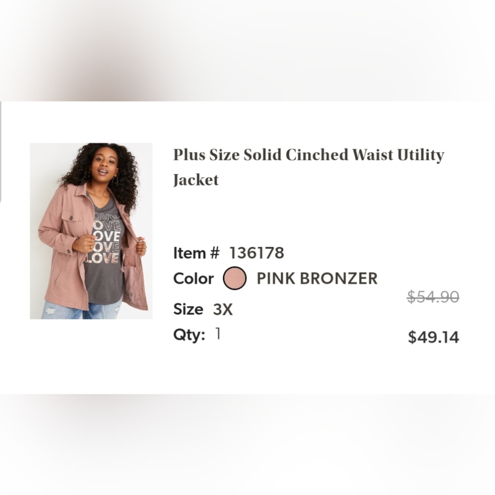 EUC Maurices mid weight Shacket